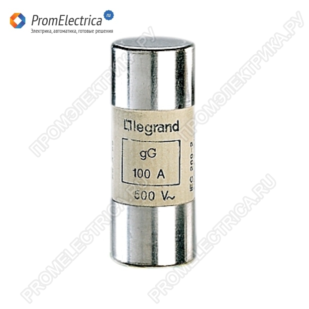 015550 Legrand - Промышленные цилиндрические предохранители / плавкие вставки 22x58mm 500VAC 10 kA 50А