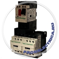 GV2DM205M7 Комбинированный пускатель 0,63-1А  220B  50/60Гц Schneider Electric