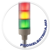 XVGB3SH Колонна световая красный-зеленый-желтый стойка + основание + зум Schneider Electric