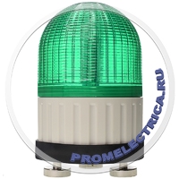 SL100B3M-220-G Зелёный проблесковый маячок на магните 220 Вольт + сирена 80 дБ
