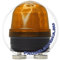 SL70B2M-Y-24V Желтый проблесковый маячок  на магните 24 Вольта + сирена 80 дБ SL70B2M-024-Y