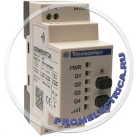 XZBWR2STT24 Приемник для беспроводного датчика 4 PNP, 200 мА, 24VDC, 2 кнопки, 6 светодиодов