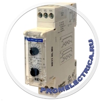 RE11RLMU Циклическое реле времени/таймер с пит. 24В пост.тока или 24-220В переменного