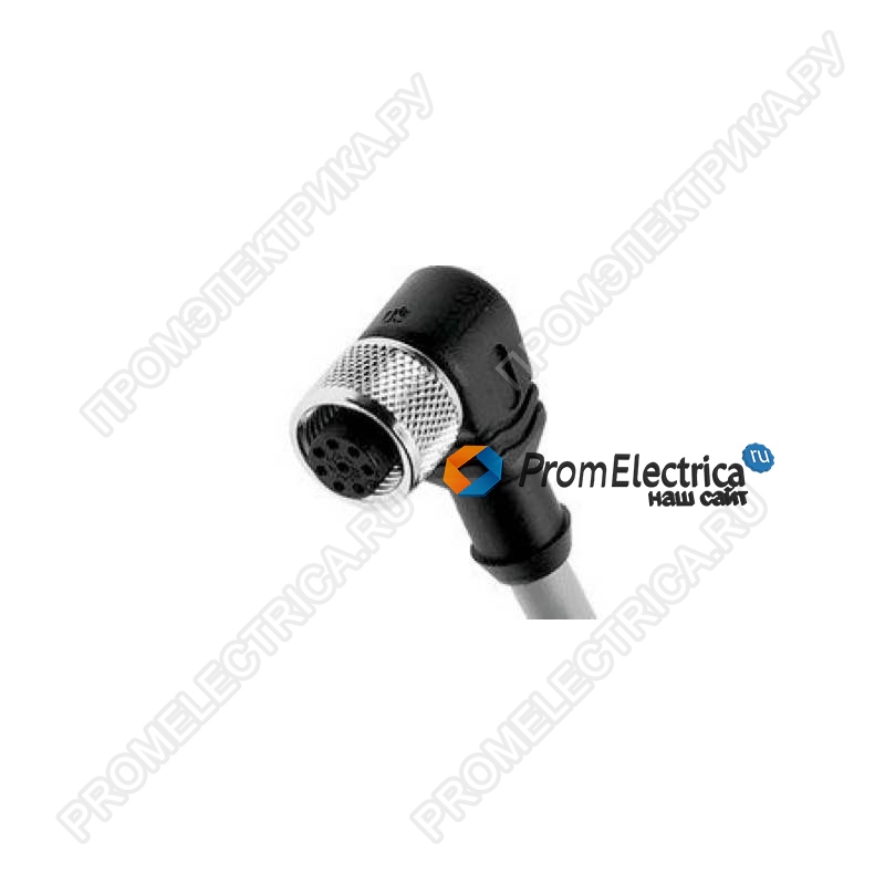 571443  F7 8pin M12 штекер прямой, гнездо угловое, 1 метр NEBU-M12G8-K-1.1-M12W8 FESTO