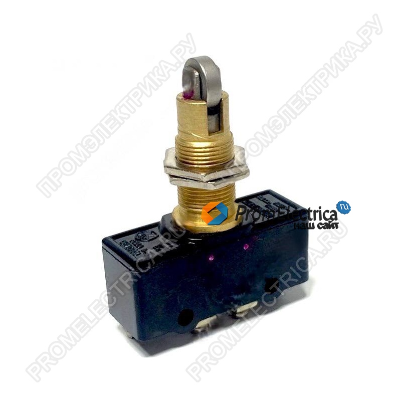 МП1107ЛУХЛ3 ПАЙКА Микровыключатель с толкателем под пайку 660VAC, 440VDC, 10A