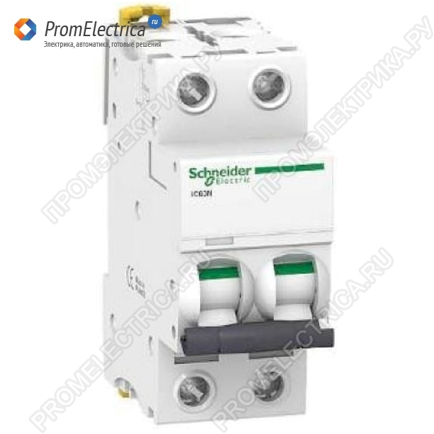 A9K24210 Автоматический выключатель 10 Ампер, кривая C, Schneider Electric, Acti9