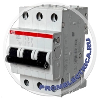 S203 C40  2CDS253001R0404 Автоматический выключатель 3-полюсной S203 C40