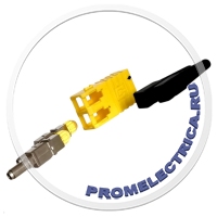 1206720000 Оптоволоконный разъем, штекер SCRJ, POF, IP20  IE-PS-SCRJ1-POF Weidmuller