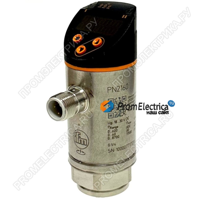 PN2160 Датчик давления с дисплеем 0…600 bar, PN-600-SER14-MFRKG/US/ /V Ifm Electronic
