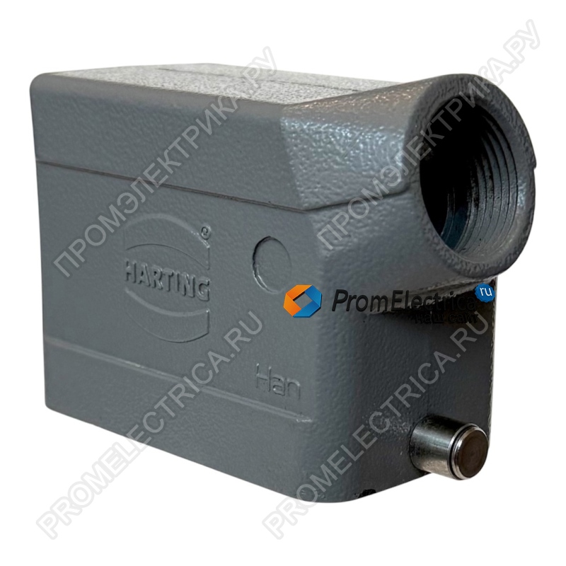 Кабельный угловой кожух 10PIN PG16 HARTING Han 10B-GS-R-16