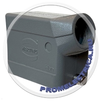 Кабельный угловой кожух 10PIN PG16 HARTING Han 10B-GS-R-16