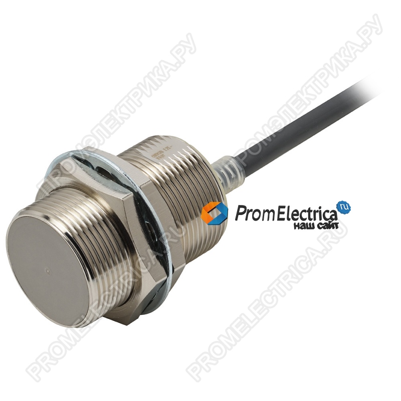 E2E-X10Y1 Датчик приближения индуктивный, M30, экранированный, 10мм, AC, 2-wire, NO, кабель 2м