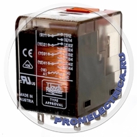 Реле 4P 24VAC 6A SHRACK