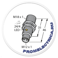 Индуктивный датчик M18 NO PNP Sn=5mm TURCK