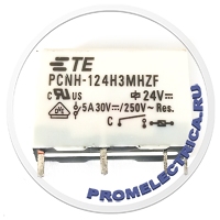 PCNH-124H3MHZF Реле электромагнитное 24VDC. 5A250V, TE
