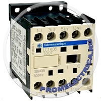 LC1K0610Q7 Контактор 3P - AC-3 <= 440 V 6 A - 1 NC aux. - 380...400 V AC катушка