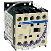 LC1K0910Q7 Контактор 3P - AC-3 <= 440 V 9 A - 1 NC aux. - 380...400 V AC катушка