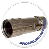 R-GMC-PG79-M Прямой кабельный разъем М23, 8pin мама PG7/9