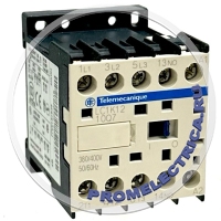 LC1K1210Q7 Контактор K 3P, 12А, НО, 380В винтовой зажим Schneider Electric