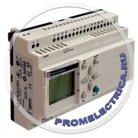 SR1A201BD Модуль защиты ZELIO-LOGIC, 8 AMP, 24 VDC, 240 VAC, 12 входов, 8 реле Schneider Electric