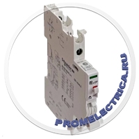 A9A26929 Вспомогательный контакт 4 контакта, 1НЗ + 1НО, монтаж на DIN-рейку, Schneider Electric