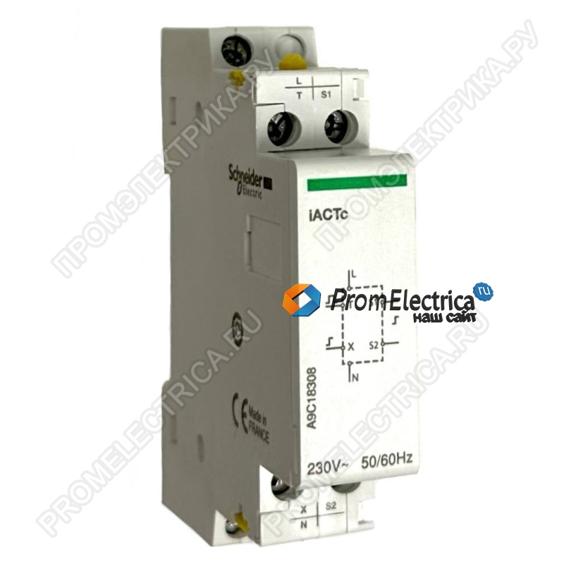 A9C18308 Schneider Electric iACTc модуль двойного управления 230В АС