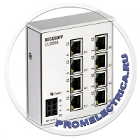 CU2008-0000 8-Портовый коммутатор Ethernet Beckhoff