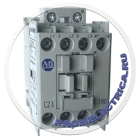 100-C23DJ01 Контактор 3-полюсный 23А, 24VDC Allen-Bradley