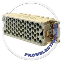 09320643101 Разъем для тяжелых условий, Han EEE, Insert, 64+PE Contacts, 24B, Гнездо