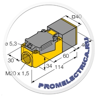 15356 BI15-CP40-LIU датчик индуктивный TURCK