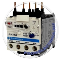 LR2K0303 Тепловое реле перегрузки 3p 0,23-0,36А