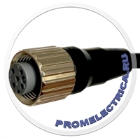 XS2F-M12PVC5S2M-EU Кабель датчика M12 прямой 5 pin PVC, длина 2м