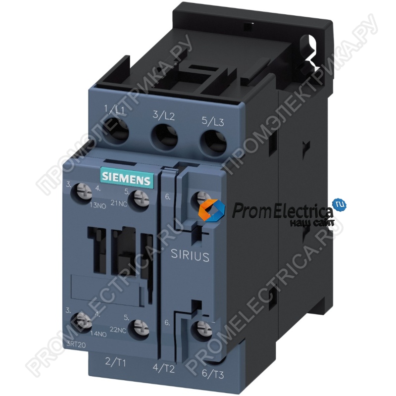 3RT2027-1AB00 КОНТАКТОР, 3 ПОЛ., AC-3, 15КВТ/400В, БЛОК-КОНТАКТЫ 1НО+1НЗ, НОМ. НАПРЯЖЕНИЕ УПРАВЛЕНИЯ 24В AC 50ГЦ, ТИПОРАЗМЕР S0, ВИНТОВЫЕ КЛЕММЫ