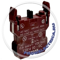 3SB1400-0C Контактный блок 1NC 230 VAC WOW Siemens