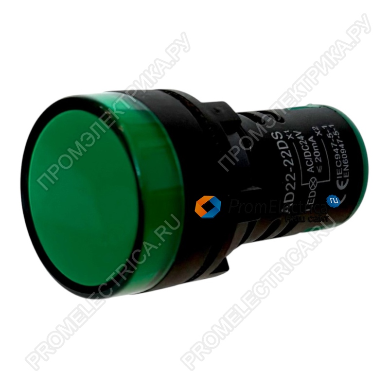 AD22-22DS-G Индикатор 220VAC зеленый