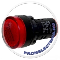 AD22-22DS-R Индикатор 24VAC/DC Красный AD22-22DS-R Индикатор 24VAC/DC Красный