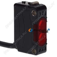 BJ100-DDT Фотодатчик NPN, миниатюрный, NO или NC (выбор), 100мм, диффузный, 12-24VDC