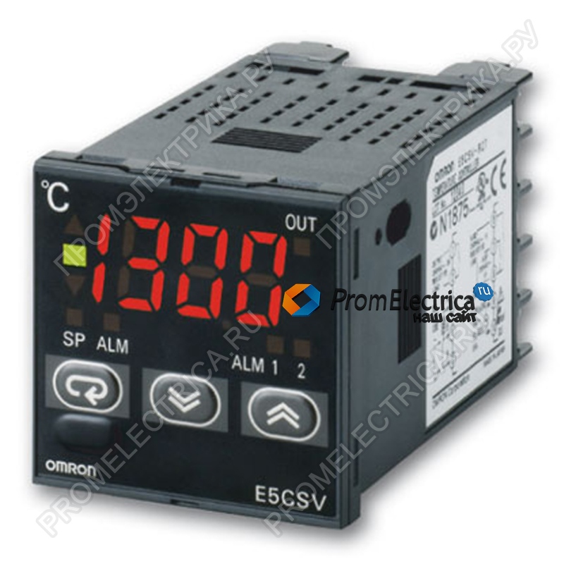 E5CSV-R1T-500 AC100-240 Регулятор температуры E5CSV, цифровой, релейный вых, P-управление, термопара