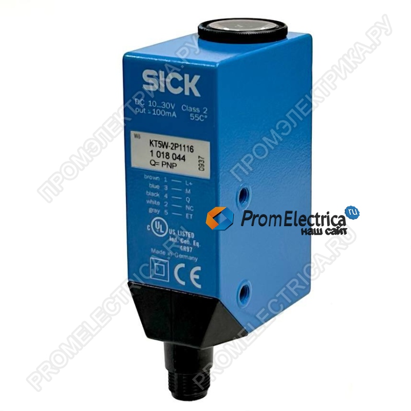 KT5W-2P1116 Датчик контрастной метки Sick.
