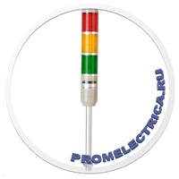 MT5C-3CLGB-RYG (220 ACV) Светосигнальная колонна постоянного и мигающего свечения IP 56, диаметр 56 м