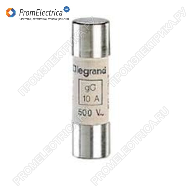 014302 Legrand - Промышленные цилиндрические предохранители / плавкие вставки 14x51mm 500VAC 10 kA 2А