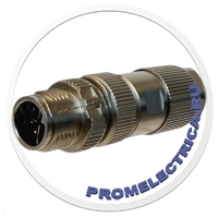 1417430 VS-08-M12MS-10G-P Разъем системной шины, M12, X-СODE 10 Гбит / Ethernet 1417430 VS-08-M12MS-10G-P Разъем системной шины, M12, X-СODE 10 Гбит / Ethernet