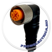 109321 Y92E-LM12PVC3A2M-L Omron Кабель датчика М12 PVC З pin угловой 2 м