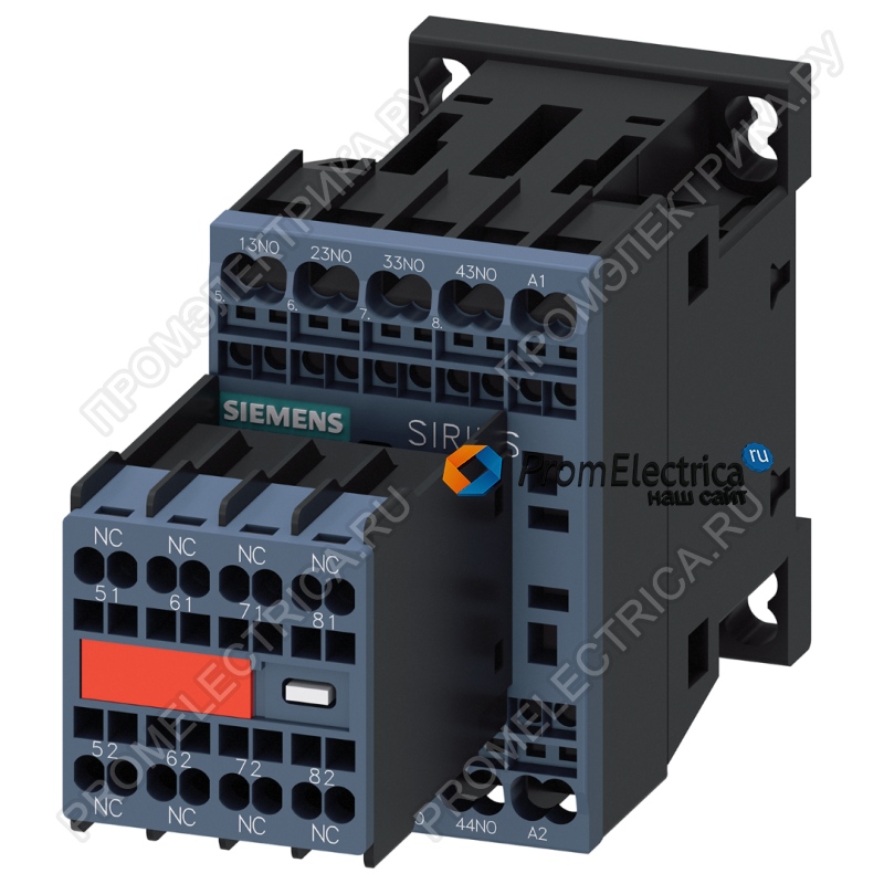 3RH2244-2AP00 ВСПОМОГАТЕЛЬНЫЙ КОНТАКТОР, 4NO+4НЗ AC¶230V, 50/60 ГЦ, ТИПОРАЗМЕР S00, ПРУЖИННЫЕ КЛЕММЫ,¶НЕСМЕННЫЙ БЛОК ДОП. КОНТАКТОВ ДЛЯ СТАНДАРТОВ SUVA
