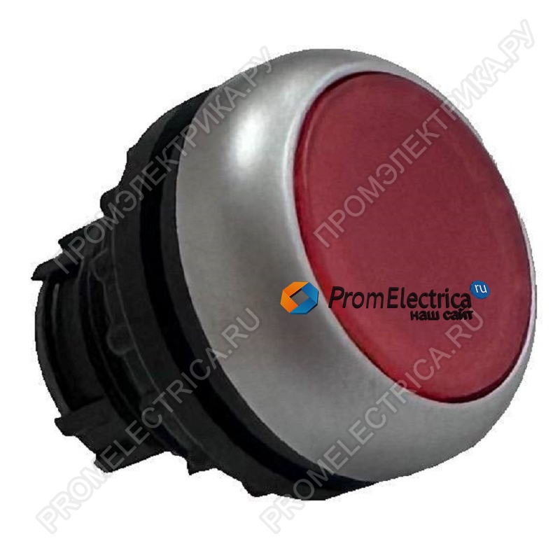 M22-DL-R Головка кнопки с подсветкой, без фиксации ,цвет красный