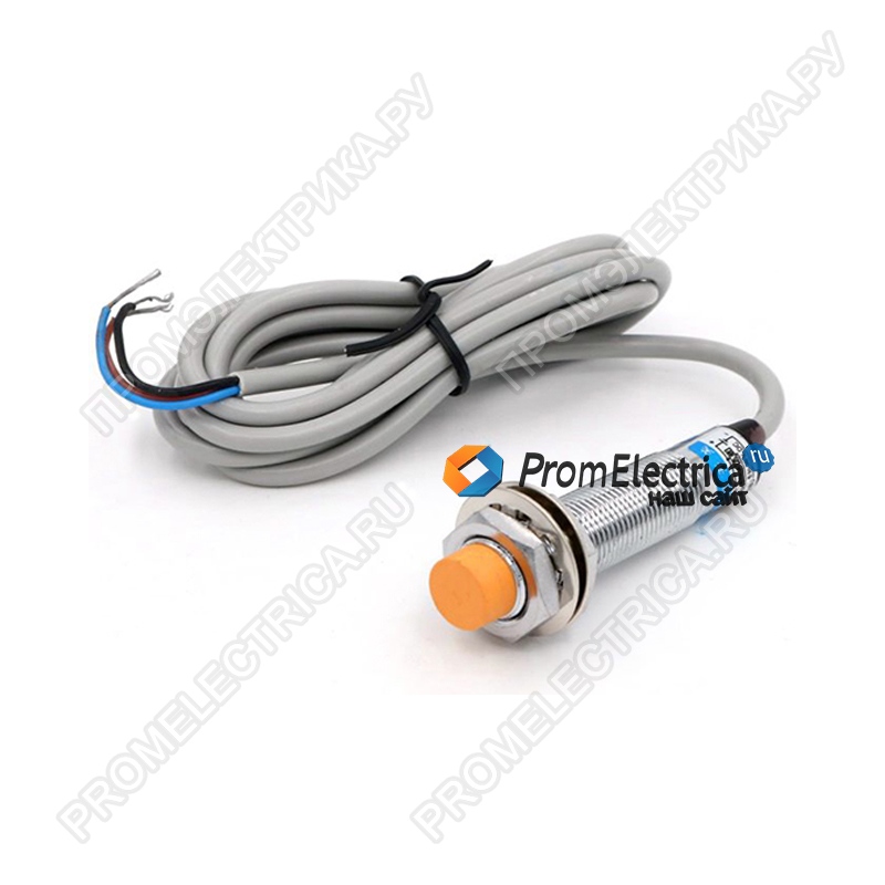 LJ12A3-4-Z/BX Индуктивный датчик, M12, NPN, NO, 4мм, 500Гц