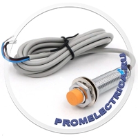 LJ12A3-4-Z/BX Индуктивный датчик, M12, NPN, NO, 4мм, 500Гц