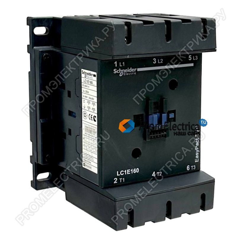 LC1E160M5 Контактор 3-полюсный, 160А, 220 VAC Schneider Electric