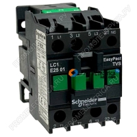 LC1E2501M5 Контактор 3-полюсный, 25А, 220 VAC Schneider Electric