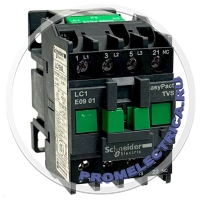 LC1E0901B5 Контактор 3-полюсный, 6А, 24 VAC Schneider Electric